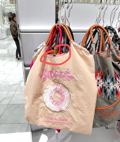2022爆款日本刺绣购物袋环保袋便携可折叠防水尼龙布袋厂家